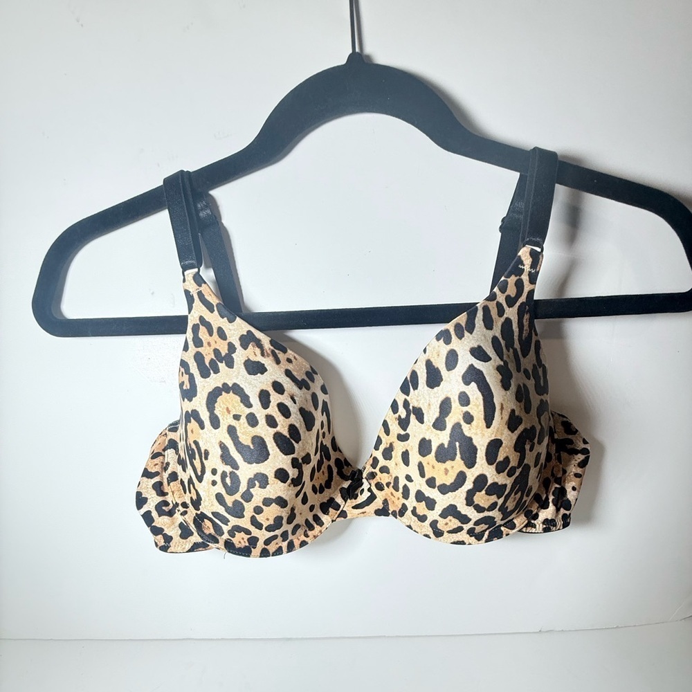 Leopard Print Women's Bra Size 36C